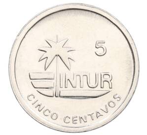 5 сентаво 1989 года Куба — Фото №2