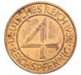 Монета 4 рейхспфеннига 1932 года F Германия (Артикул: K2-0814) — Фото №1