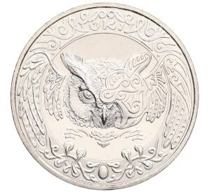 100 тенге 2019 года Казахстан «Культовые животные (тотемы кочевников) — Уки (Филин)» — Фото №1