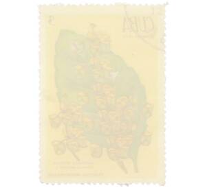 Почтовая марка 3 сентаво 1970 года Куба «Лекарственные растения — Фиолетовый базилик» — Фото №2