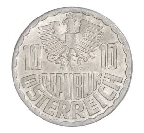 10 грошей 1968 года Австрия — Фото №2