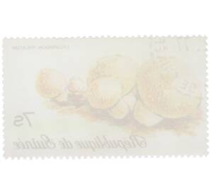 Почтовая марка 7 шиллингов 1977 года Гвинея «Дождевик жемчужный» — Фото №2