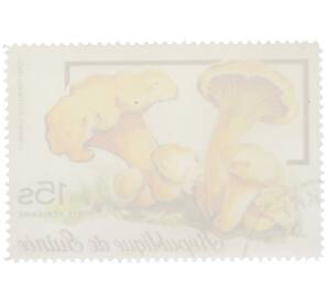 Почтовая марка 15 шиллингов 1977 года Гвинея «Лисичка обыкновенная» — Фото №2