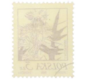 Почтовая марка 3 злотых 1974 года Польша «Станислав Выспяньски — Чертополох» — Фото №2