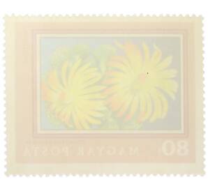 Почтовая марка 80 филлеров 1971 года Венгрия «200-летие Ботанического сада Будапештского университета — Титанопсис известняковый» — Фото №2