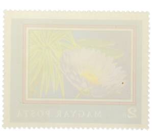 Почтовая марка 2 форинта 1971 года Венгрия «200-летие Ботанического сада Будапештского университета — Голубая гигантская кувшинка» — Фото №2