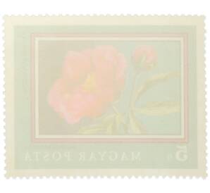 Почтовая марка 5 форинтов 1971 года Венгрия «200-летие Ботанического сада Будапештского университета — Банатский пион» — Фото №2