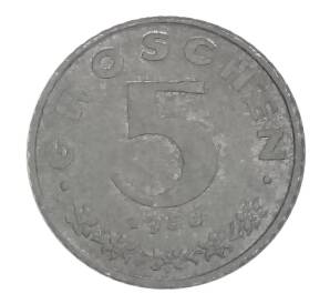 5 грошей 1953 года Австрия — Фото №1