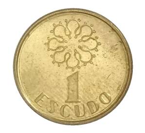 1 эскудо 1991 года Португалия — Фото №2