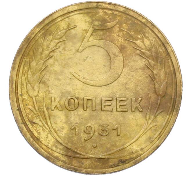 Монета 5 копеек 1931 года (Артикул: K12-79028) — Фото №1