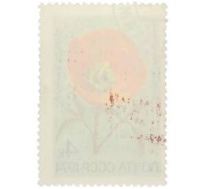 Почтовая марка 4 копейки 1974 года «Цветы альпийских лугов Средней Азии — Ремерия отогнутая» — Фото №2