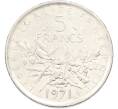 Монета 5 франков 1971 года Франция (Артикул: K10-12987) — Фото №1