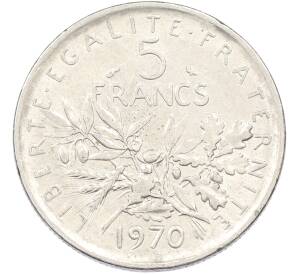 5 франков 1970 года Франция — Фото №1