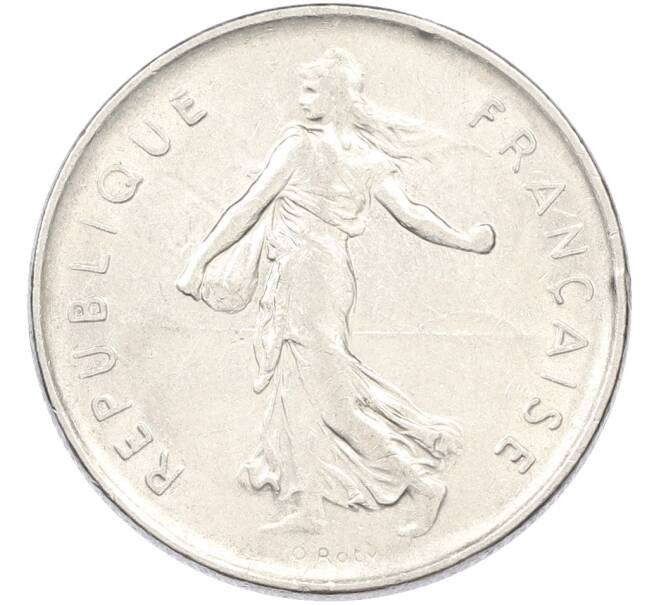 Монета 5 франков 1971 года Франция (Артикул: K10-12992) — Фото №2