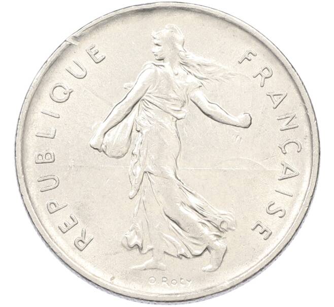 Монета 5 франков 1971 года Франция (Артикул: K10-12993) — Фото №2