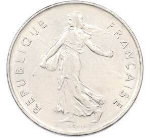 5 франков 1974 года Франция — Фото №2