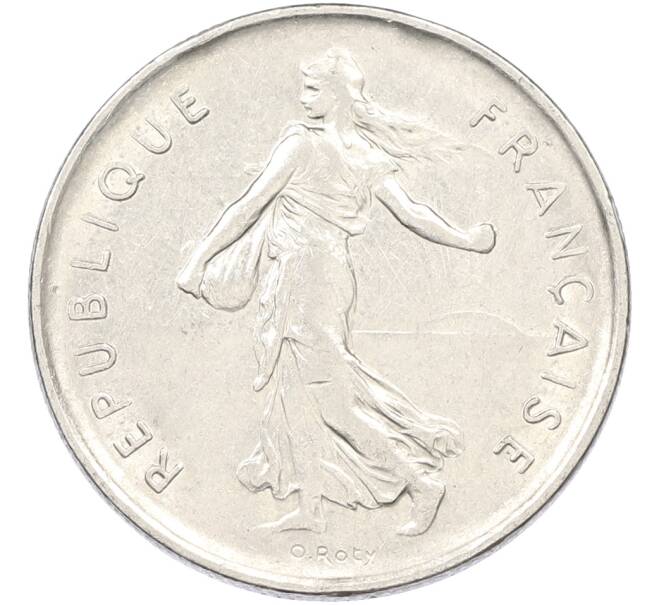 Монета 5 франков 1971 года Франция (Артикул: K10-12997) — Фото №2