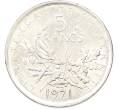 Монета 5 франков 1971 года Франция (Артикул: K10-12999) — Фото №1