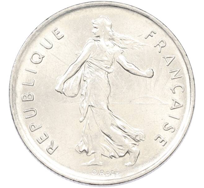 Монета 5 франков 1971 года Франция (Артикул: K10-12999) — Фото №2