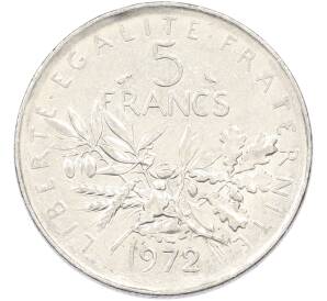5 франков 1972 года Франция — Фото №1