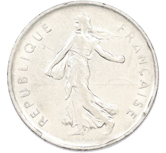 Монета 5 франков 1971 года Франция (Артикул: K10-13007) — Фото №2