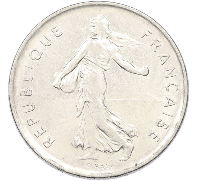 Монета 5 франков 1973 года Франция (Артикул: K10-13012) — Фото №2