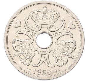 2 кроны 1996 года Дания — Фото №2