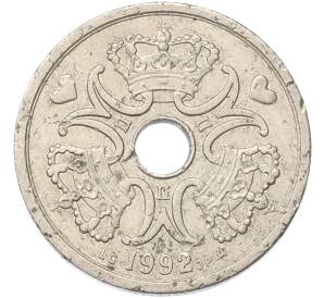 2 кроны 1992 года Дания — Фото №2