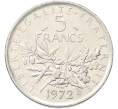 Монета 5 франков 1972 года Франция (Артикул: K10-13032) — Фото №1