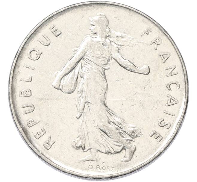 Монета 5 франков 1973 года Франция (Артикул: K10-13038) — Фото №2