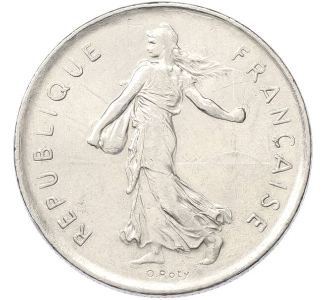 Монета 5 франков 1973 года Франция (Артикул: K10-13044) — Фото №2