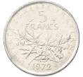 Монета 5 франков 1972 года Франция (Артикул: K10-13051) — Фото №1