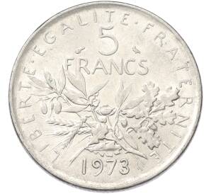 5 франков 1973 года Франция — Фото №1