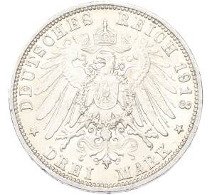 3 марки 1913 года D Германия (Бавария) — Фото №2