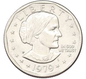 1 доллар 1979 года P США «Сьюзен Энтони» — Фото №1