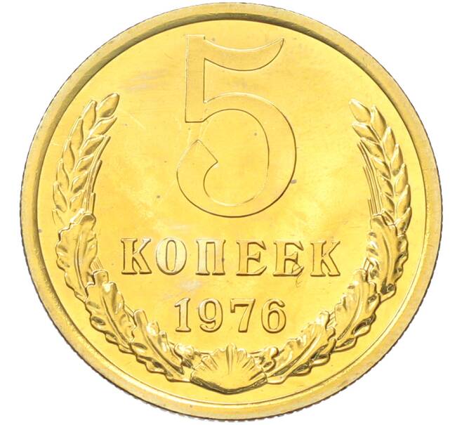 Монета 5 копеек 1976 года (Артикул: K10-13133) — Фото №1