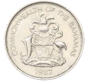 5 центов 1987 года Багамские острова — Фото №2