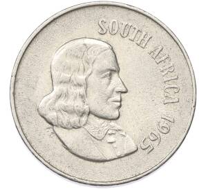 10 центов 1965 года ЮАР — Надпись на английском языке (SOUTH AFRICA) — Фото №2
