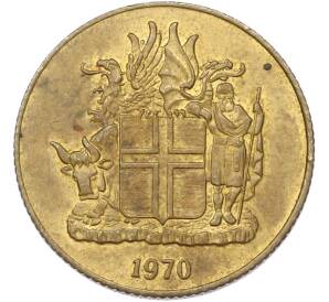 1 крона 1970 года Исландия — Фото №2