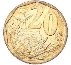 20 центов 1997 года ЮАР — Фото №1
