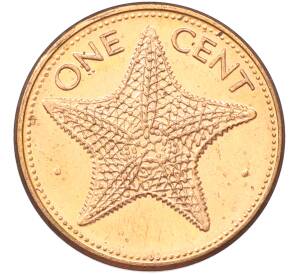 1 цент 1990 года Багамские острова — Фото №2