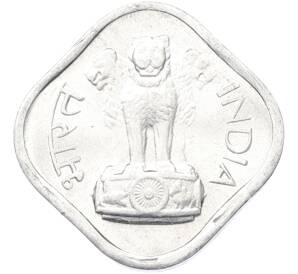 1 пайс 1967 года Индия — Фото №2