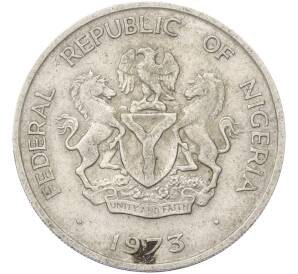 10 кобо 1973 года Нигерия — Фото №1