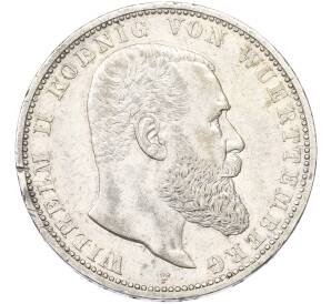 5 марок 1903 года F Германия (Вюртемберг) — Фото №1