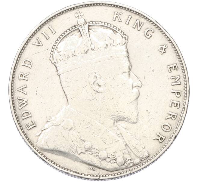 Монета 1 доллар 1907 года Стрейтс Сетлментс (Артикул: K10-13198) — Фото №1