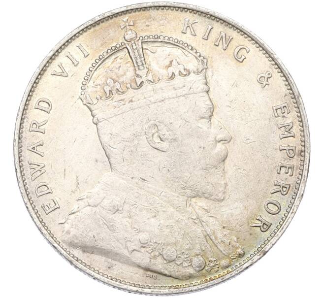 Монета 1 доллар 1907 года Стрейтс Сетлментс (Артикул: K10-13199) — Фото №1