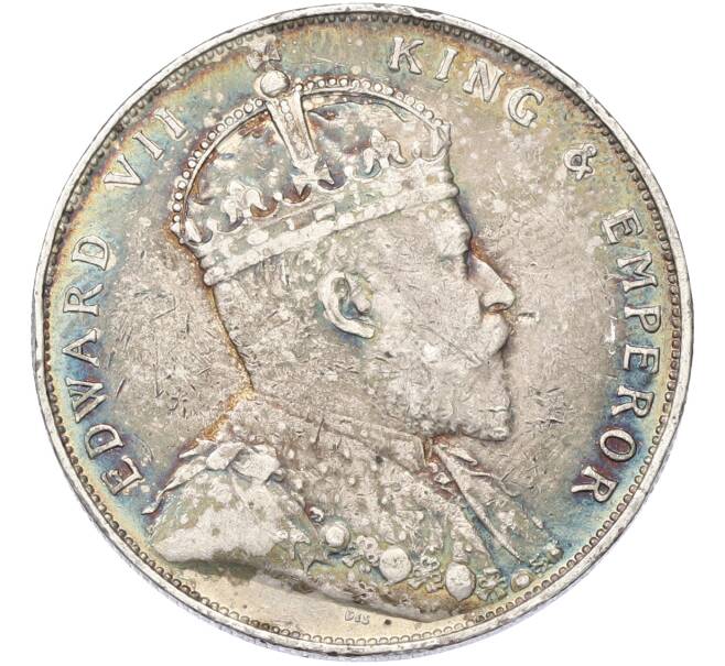 Монета 1 доллар 1907 года Стрейтс Сетлментс (Артикул: K10-13200) — Фото №1