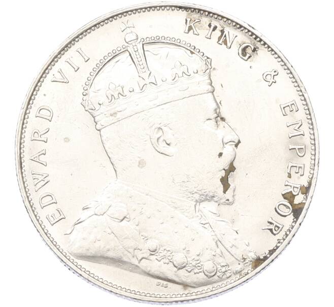 Монета 1 доллар 1907 года Стрейтс Сетлментс (Артикул: K10-13201) — Фото №1