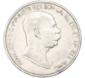 5 крон 1908 года Австрия «60 лет правлению» — Фото №2