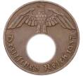 Монета 1 рейхспфенниг 1937 года A Германия (Артикул: K10-13206) — Фото №1